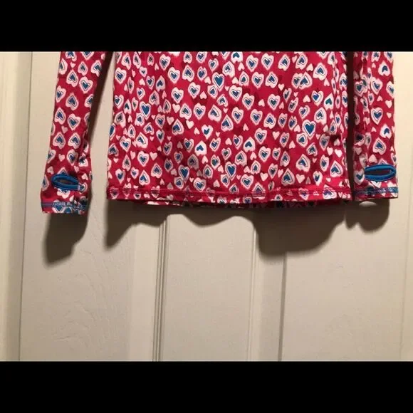 Cuddl Duds Hearts Comftech Poly 2-piece set, Small - Picture 2 of 7